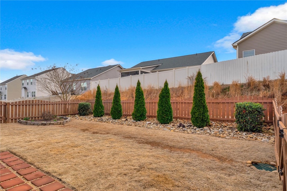 321 Sliding Rock Drive Pendleton, SC 29670 - Photo 18 of 22 Fenced Backyard