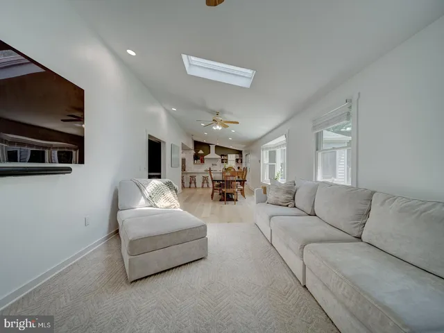 a bedroom with a bed and a view of bathroom