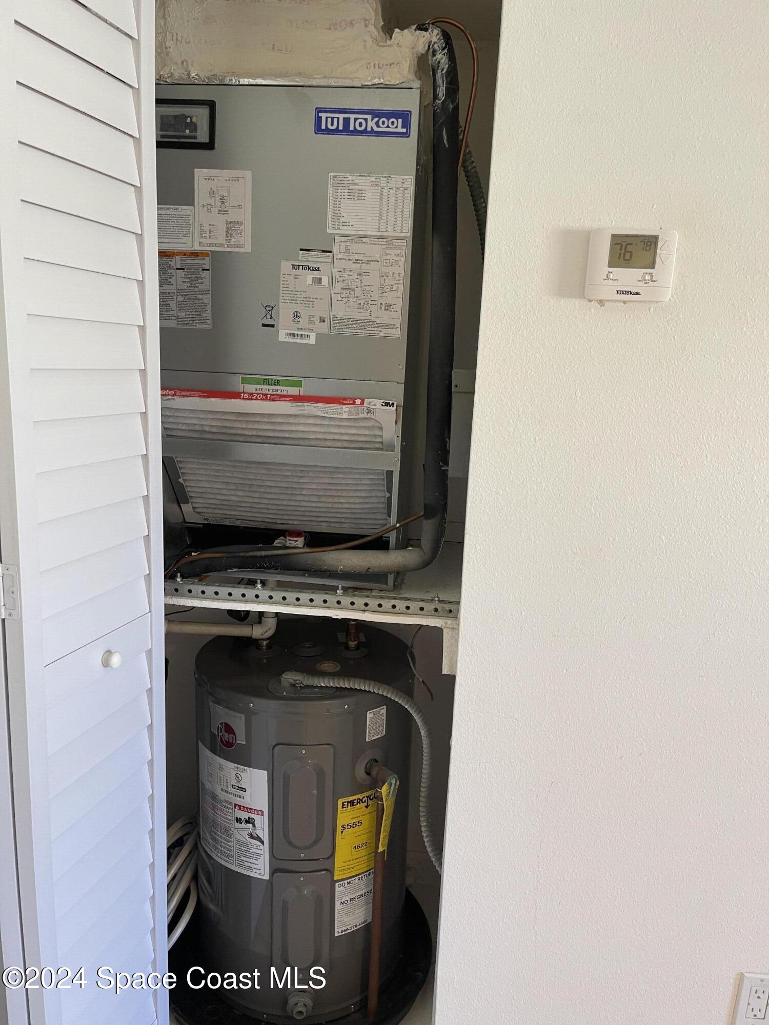 598 North Wickham Road, Unit 36 Melbourne, FL 32935 - Photo 13 of 21 H20 AND FJURNACE