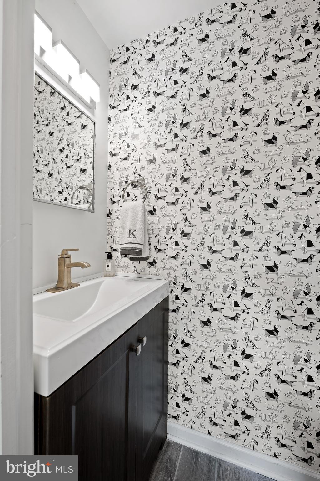 1635 Thomas Road Wayne, PA 19087 - Photo 34 of 52 Totally renovated powder room