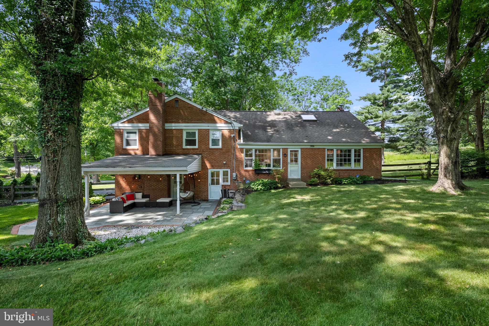 1635 Thomas Road Wayne, PA 19087 - Photo 45 of 52 spacious rear yard