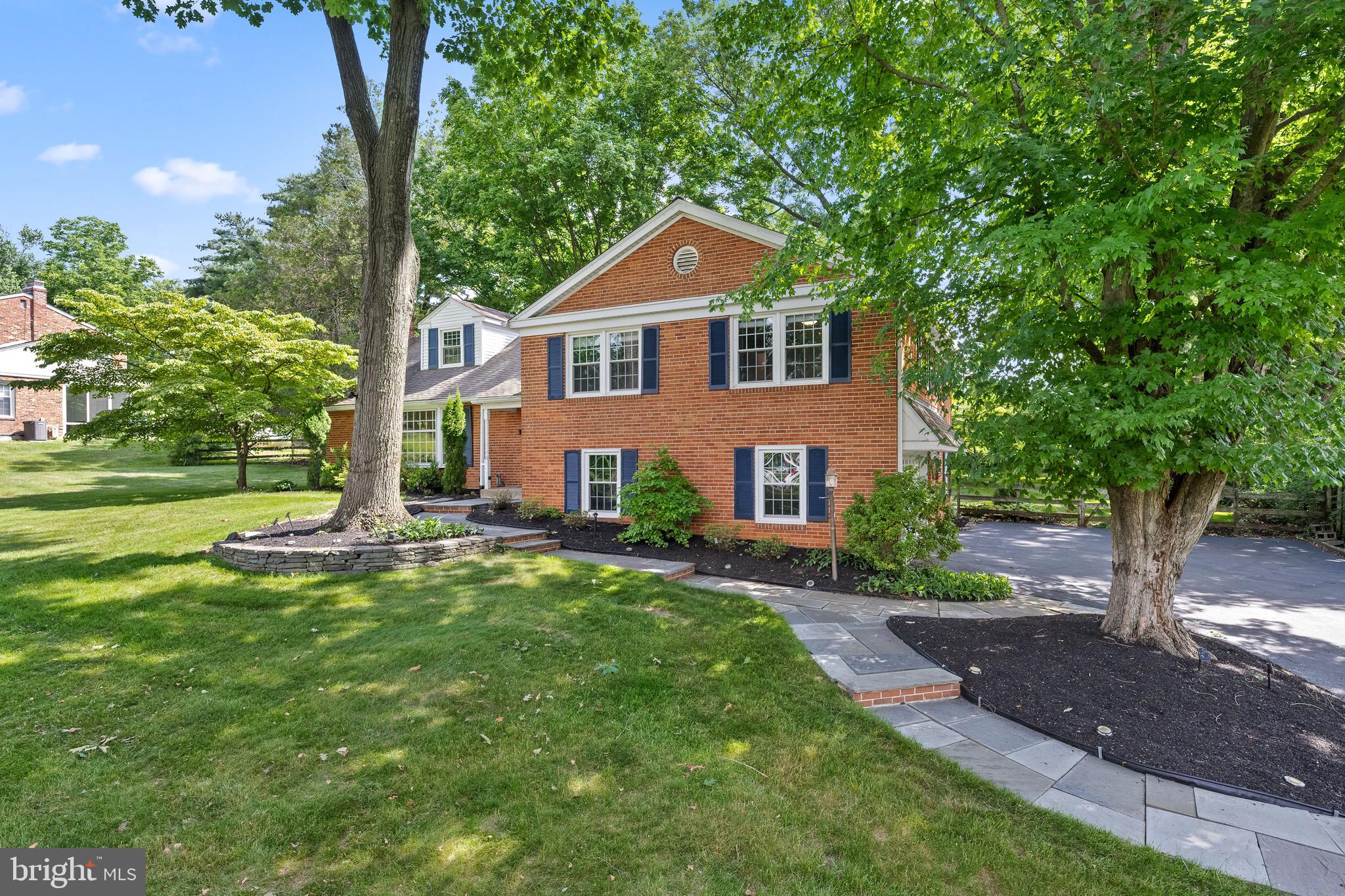 1635 Thomas Road Wayne, PA 19087 - Photo 46 of 52 elegant walk way to front of the property