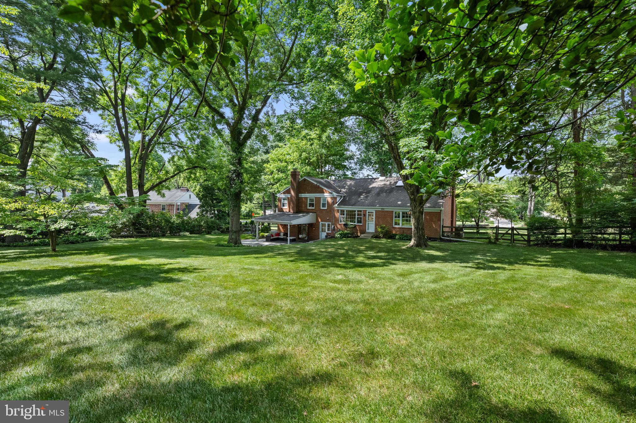 1635 Thomas Road Wayne, PA 19087 - Photo 52 of 52 extremely private rear yard