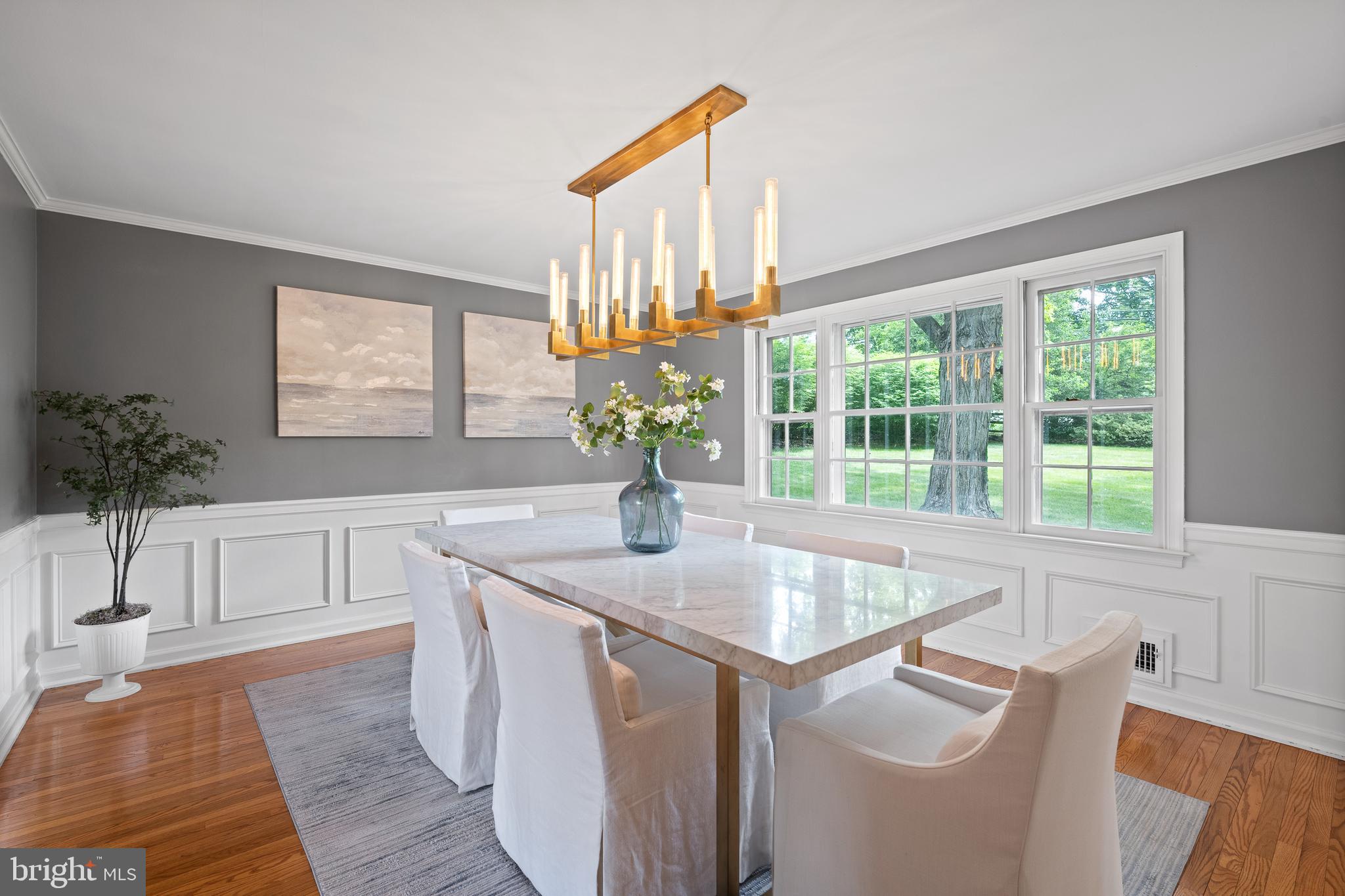 1635 Thomas Road Wayne, PA 19087 - Photo 10 of 52 Elegant dining room with shadow boxing