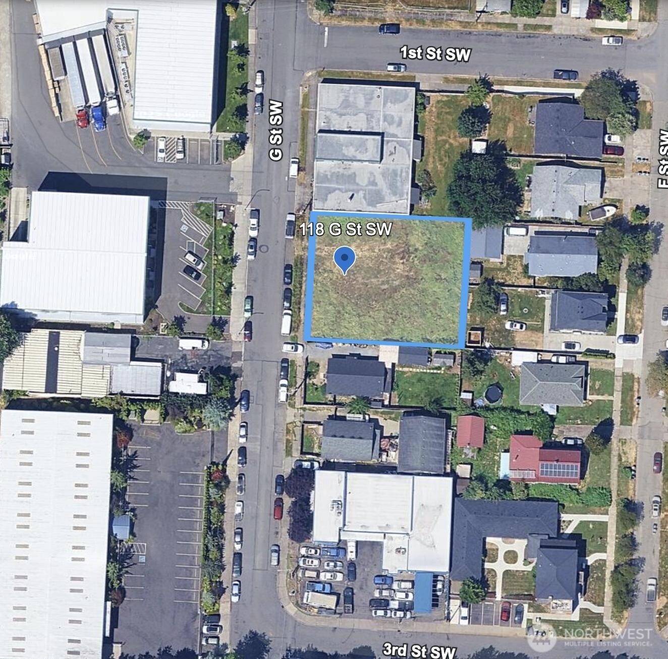 118 G Street Southwest Auburn, WA 98001 - Photo 3 of 5 an aerial view of a city