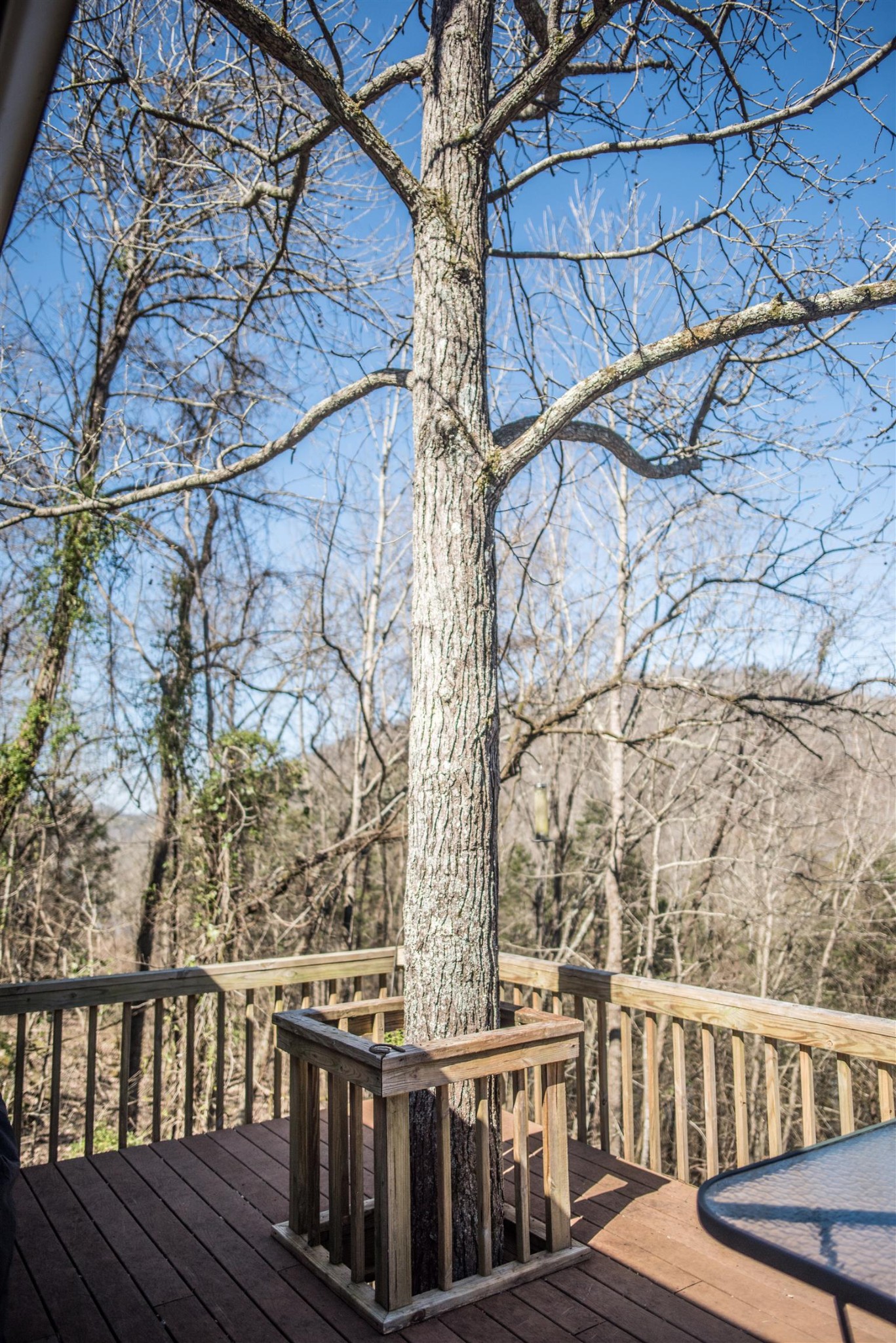 284 Lakewood Road Silver Point, TN 38582 - Photo 14 of 30 a view of roof deck with wooden fence and floor