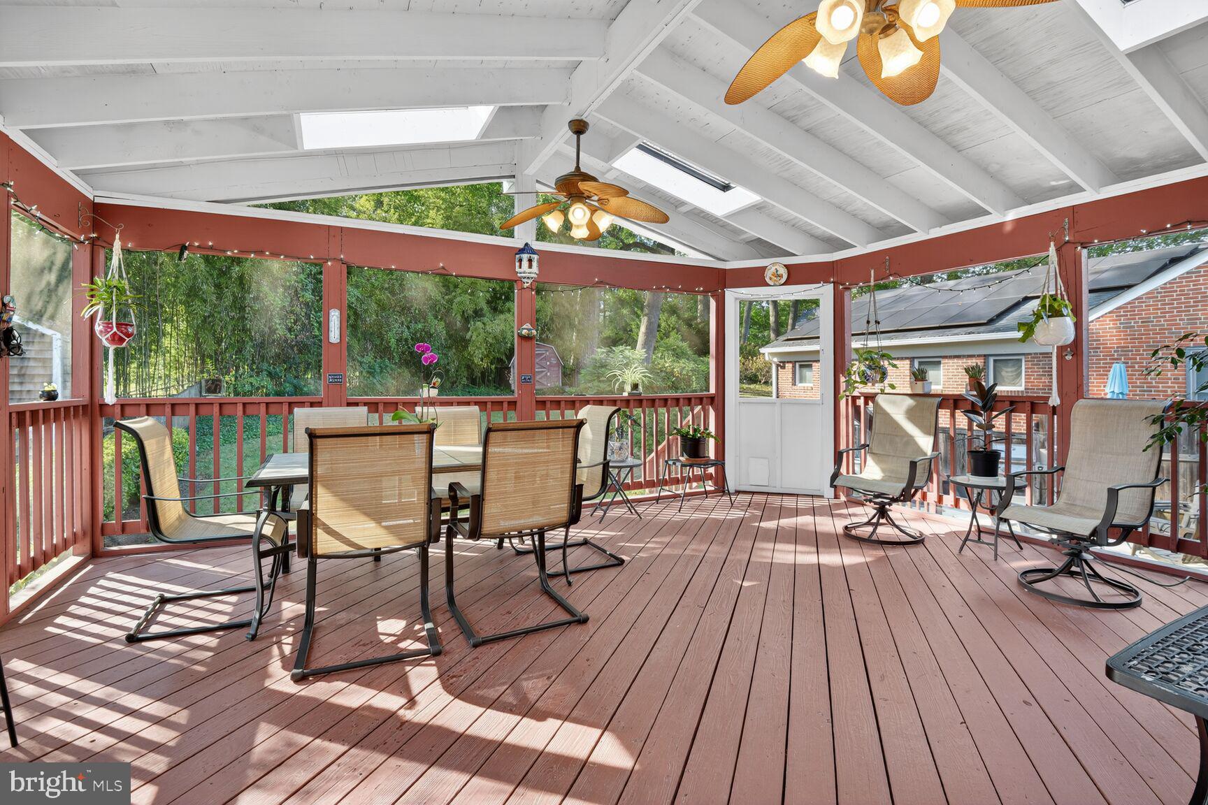 109 Aberdeen Road Rockville, MD 20850 - Photo 10 of 30 a view of a patio with wooden floor