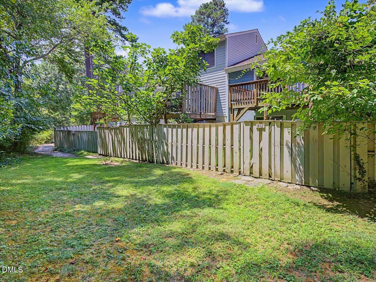 812 Green Ridge Drive Raleigh, NC 27609 - Photo 77 of 88 78-Back of Home