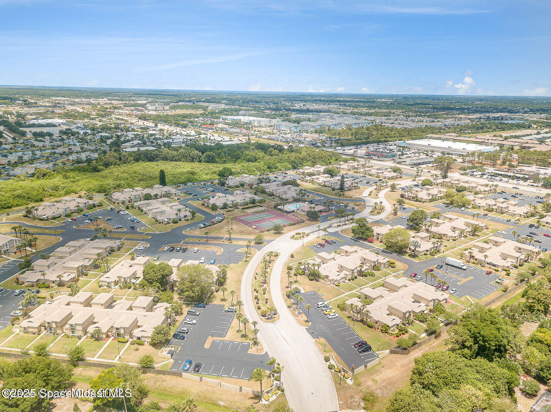 1411 Sheafe Avenue Northeast, Unit 101 Palm Bay, FL 32905 - Photo 23 of 25 a view of city and ocean