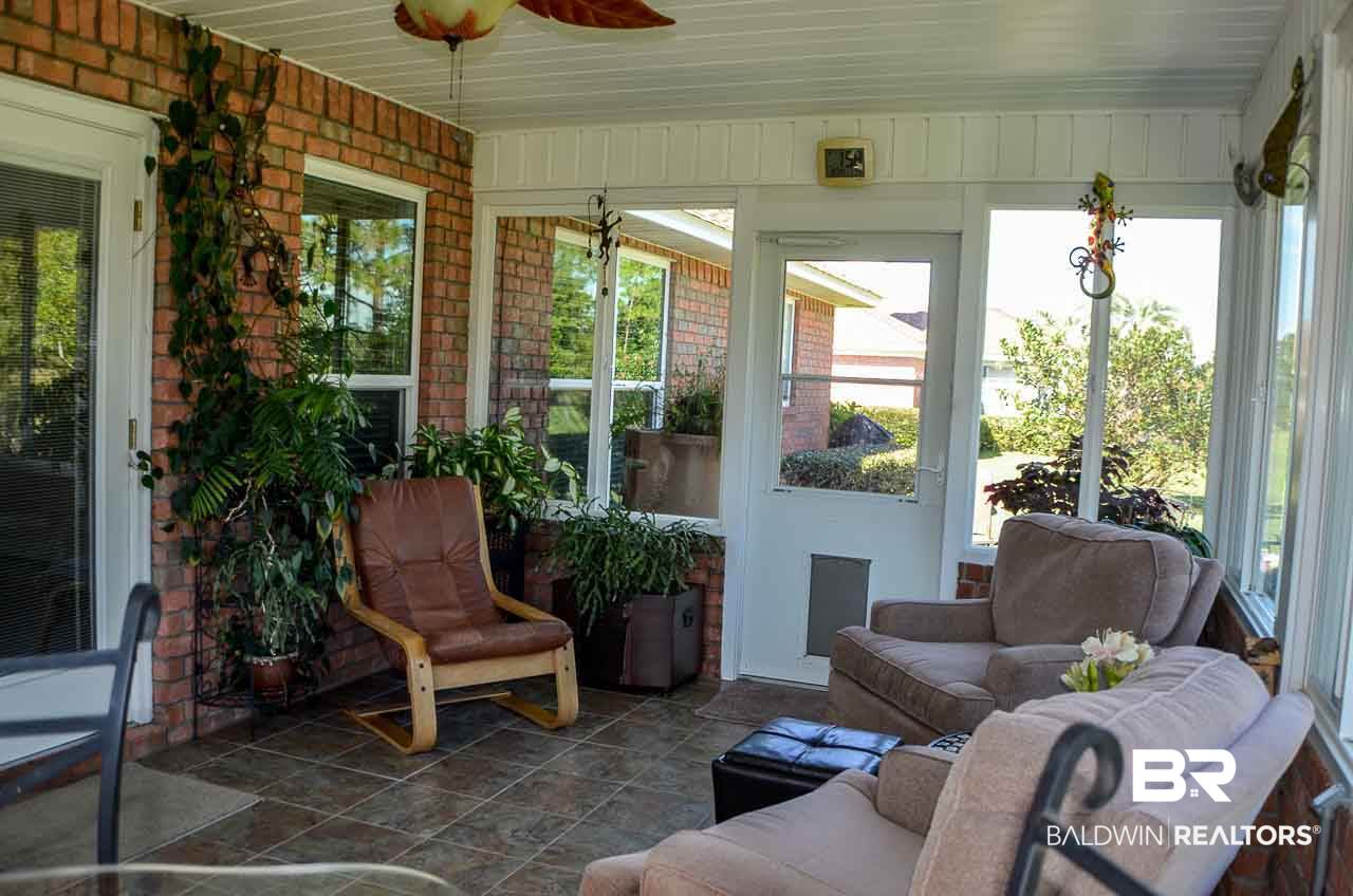 9700 Fairway Drive Foley, AL 36535 - Photo 23 of 32 Sunroom