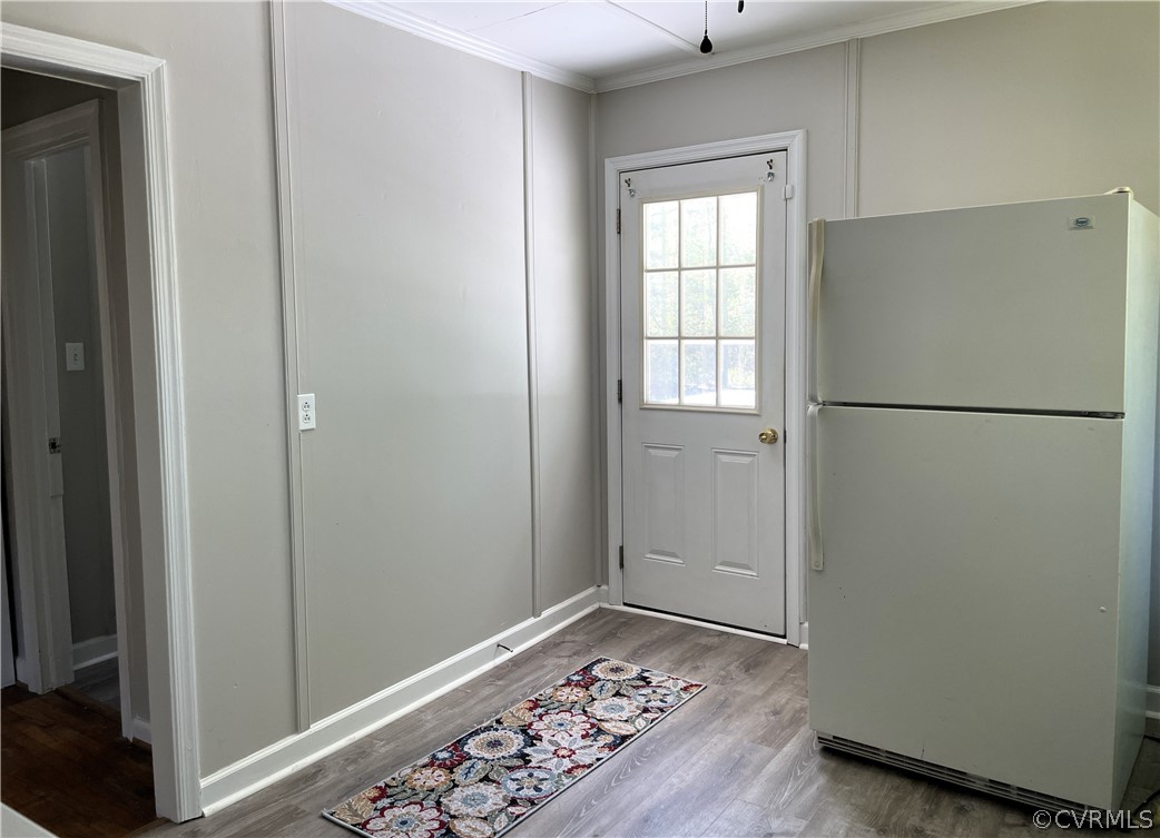 228 Beech Forest Road Kenbridge, VA 23944 - Photo 12 of 23 a view of kitchen with wooden floor