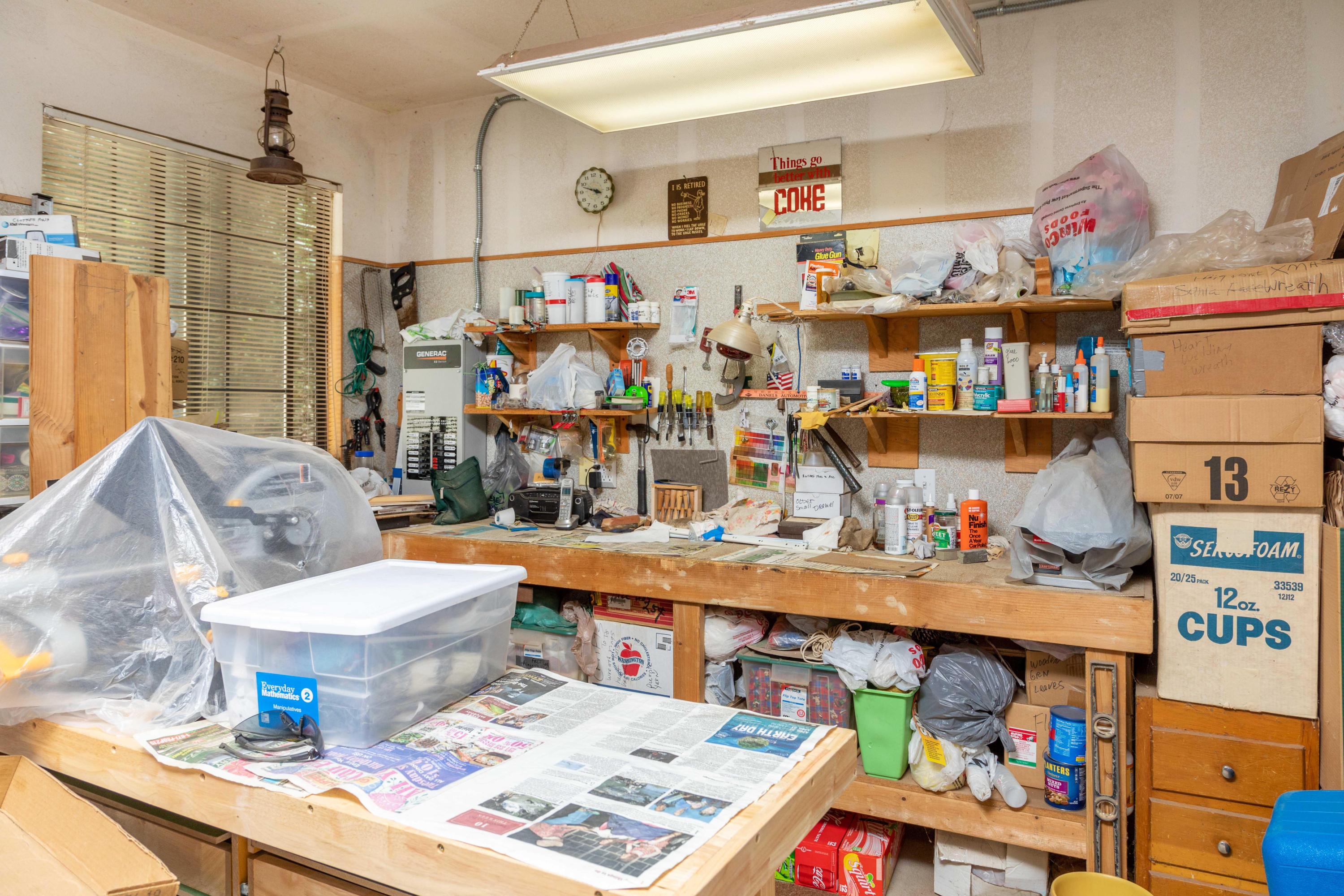 29820 Westmoore Road Shingletown, CA 96088 - Photo 20 of 49 Workshop in Oversized Garage