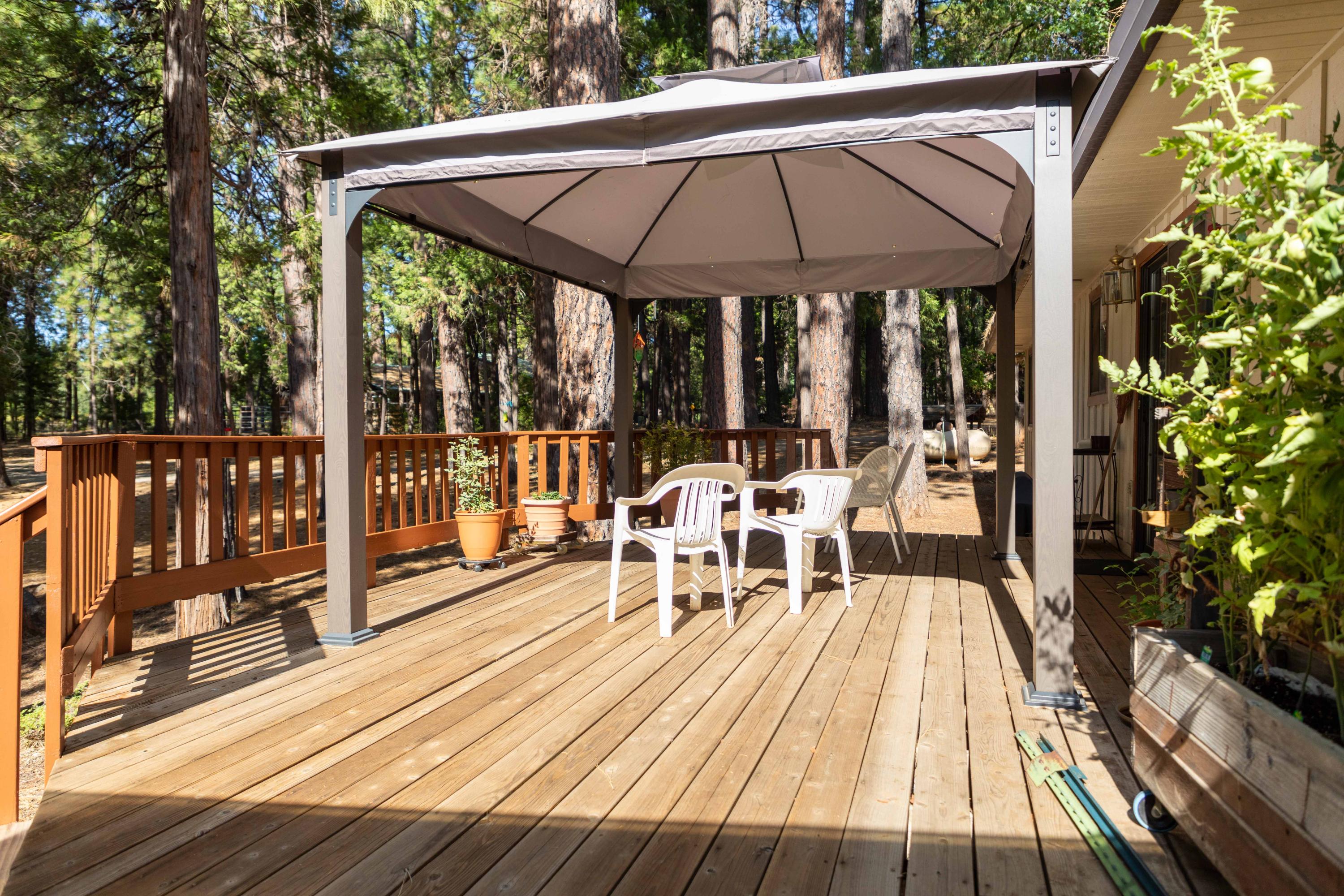 29820 Westmoore Road Shingletown, CA 96088 - Photo 27 of 49 Deck w/Gazebo