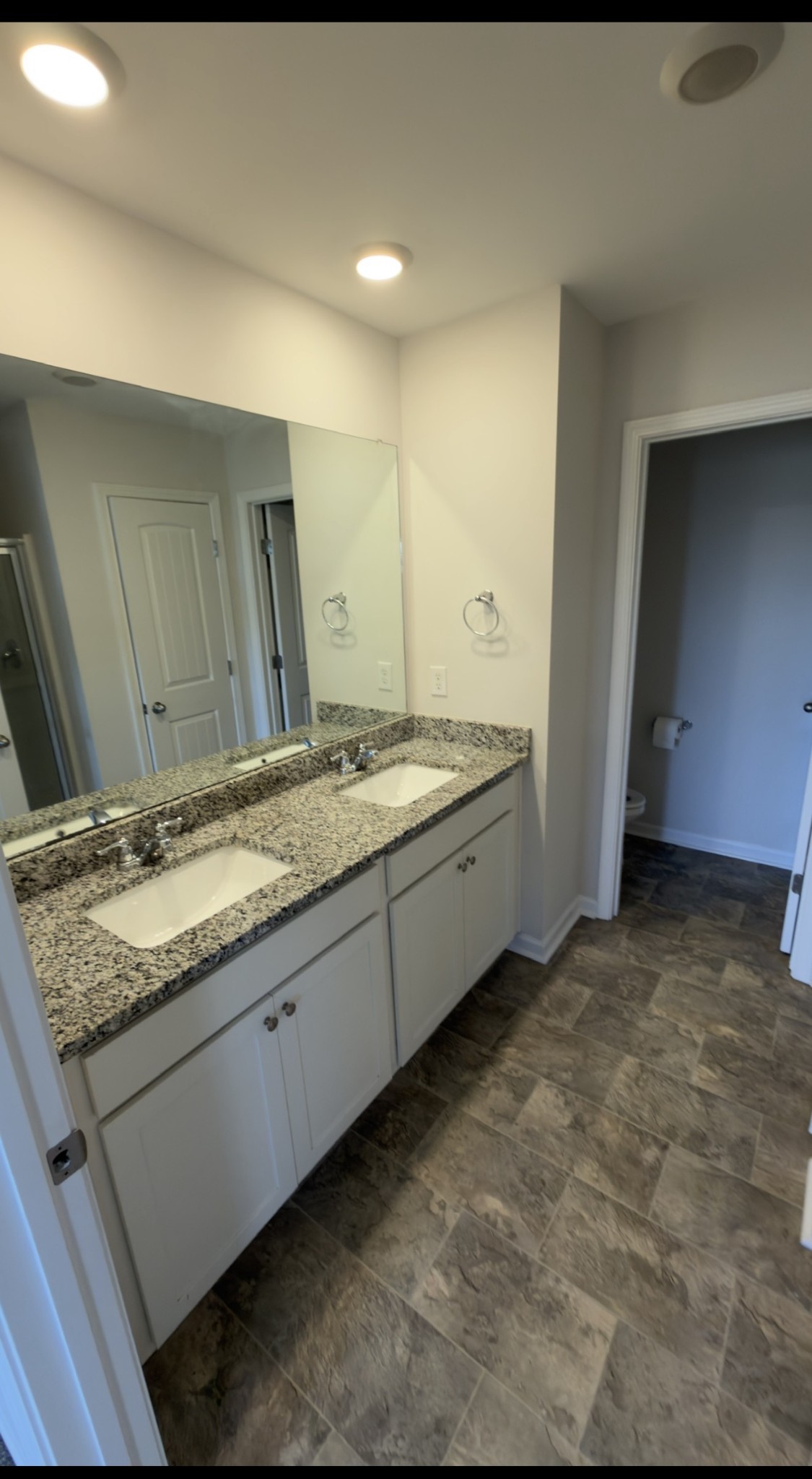 529 Ellen Road Lebanon, TN 37087 - Photo 13 of 17 a bathroom with a granite countertop sink and a mirror