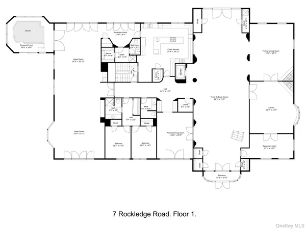 a picture of floor plan