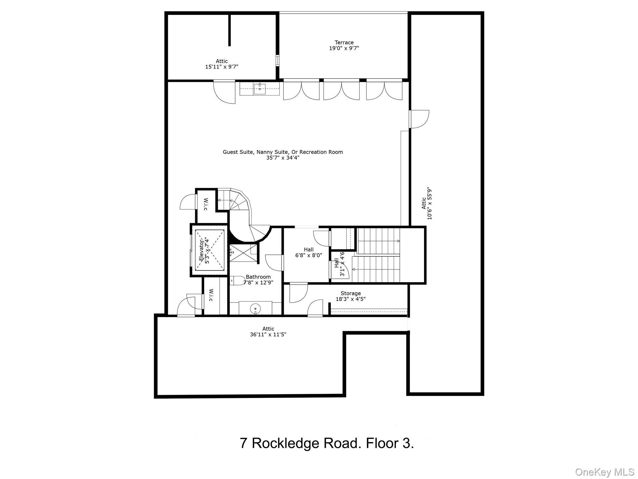 7 Rockledge Road Rye, NY 10580 - Photo 48 of 49 3rd Floor