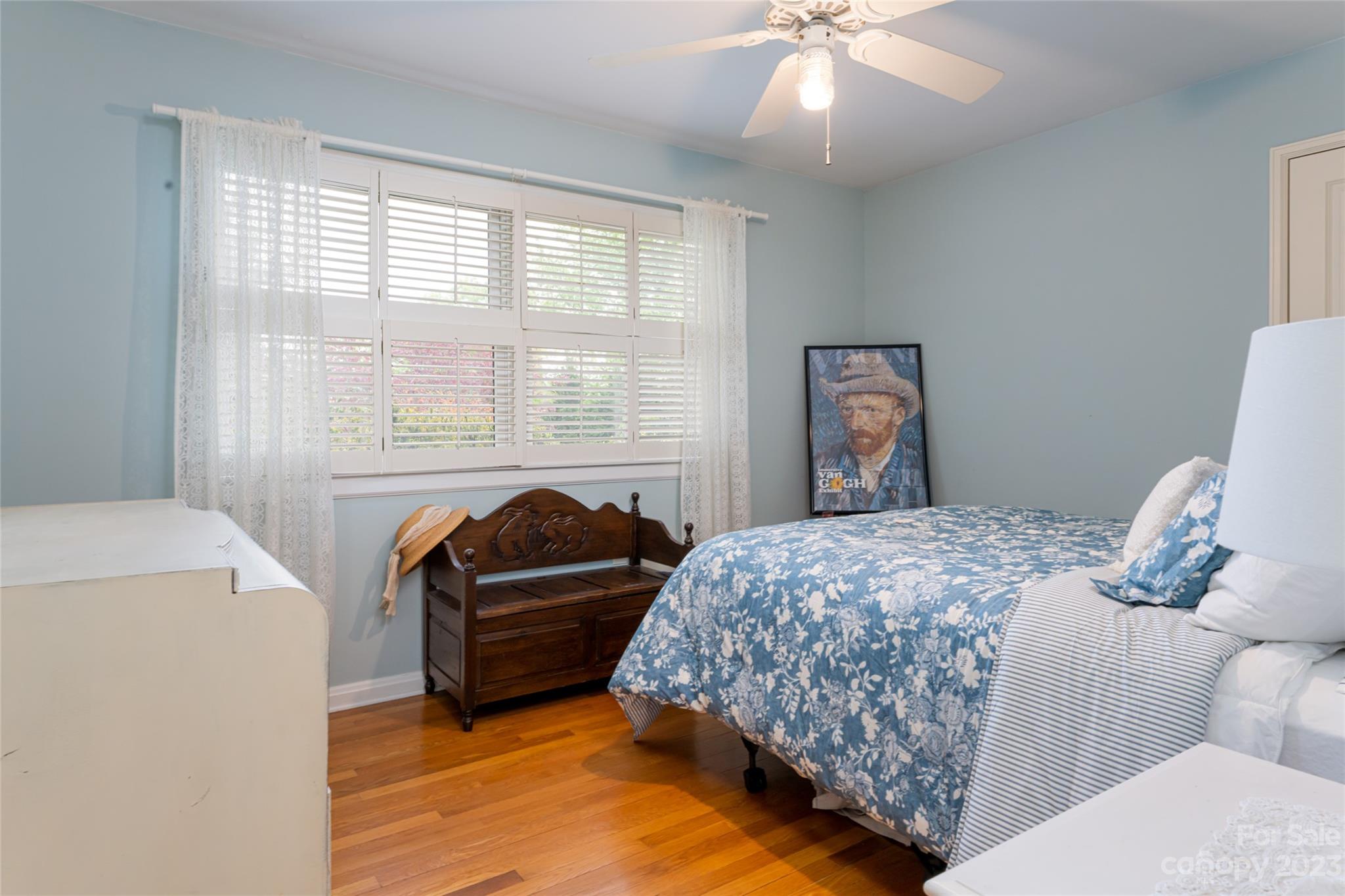 12 Club View Road Asheville, NC 28804 - Photo 24 of 47 a bedroom with a bed and a couch