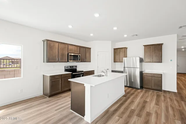 a bathroom with a sink and a vanity