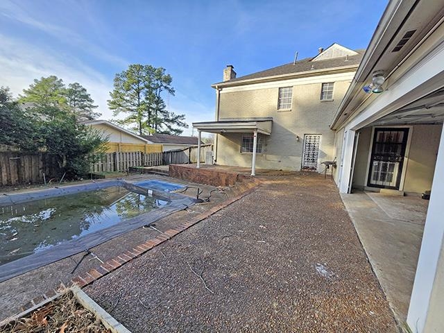 2040 Ridgeway Road Memphis, TN 38119 - Photo 32 of 35 a porch with seating space and yard