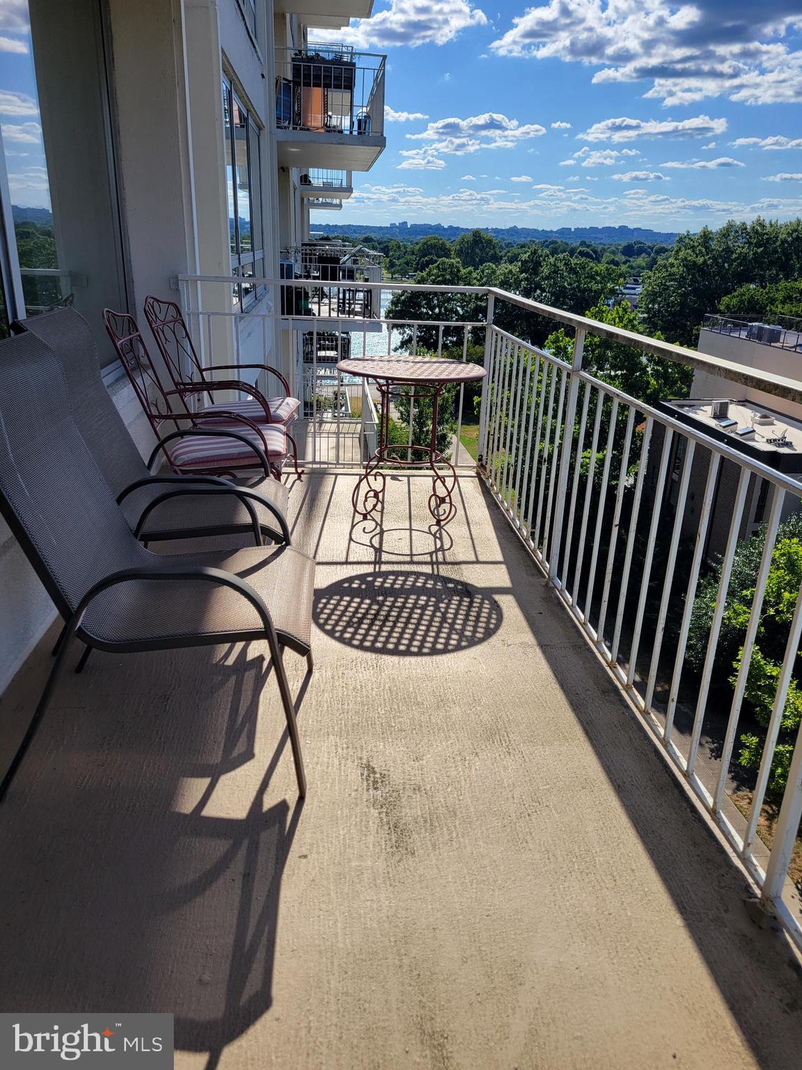 1425 4th Street Southwest, Unit A502 Washington, DC 20024 - Photo 15 of 26 Balcony