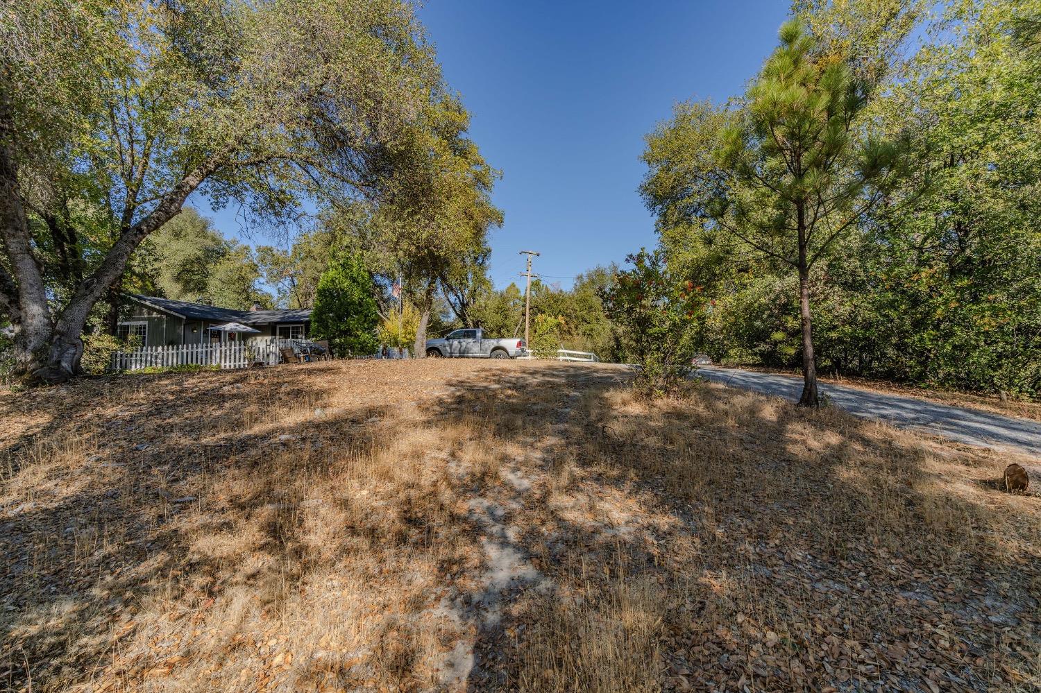 5793 Forest Lake Road Diamond Springs, CA 95619 - Photo 15 of 27 a view of dirt field with trees in the background