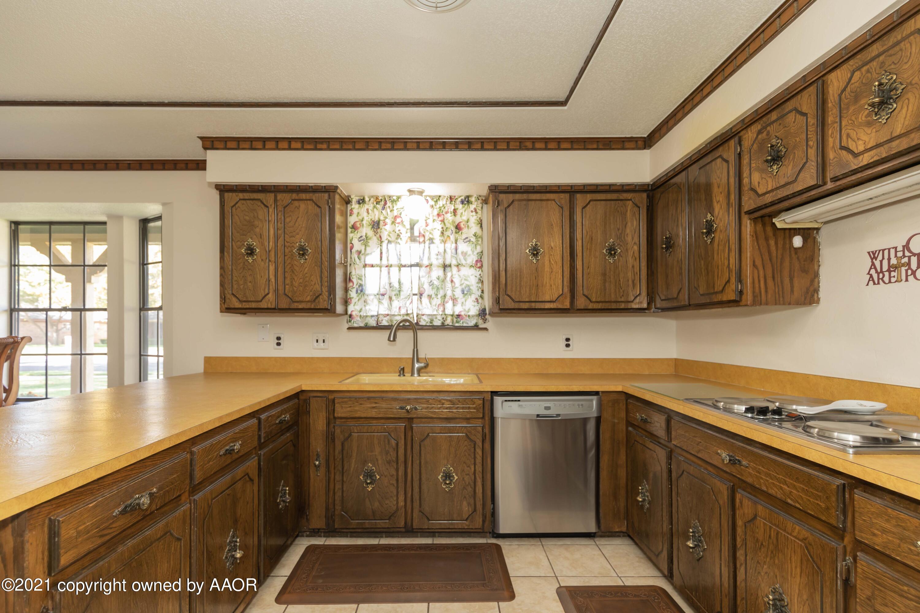5105 While A Way Road Amarillo, TX 79109 - Photo 7 of 36 KITCHEN VIEW 1