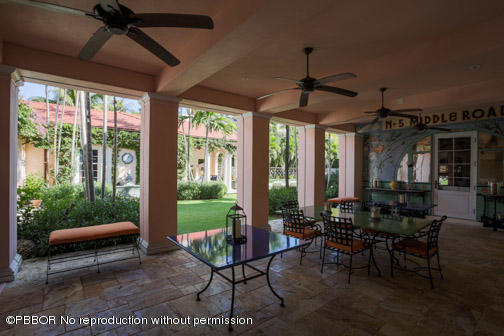 5 Middle Road Palm Beach, FL 33480 - Photo 7 of 7 a view of a dining room with furniture window and outside view