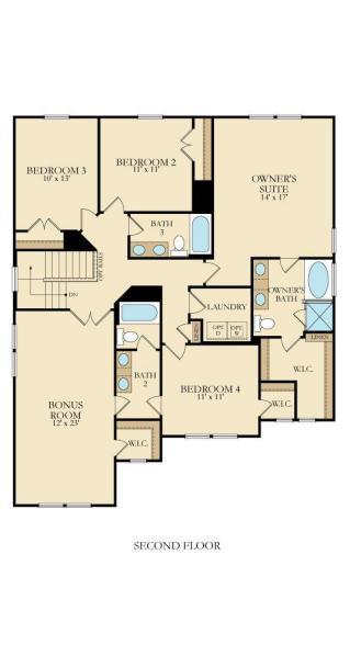4028 Exploration Road Ladson, SC 29456 - Photo 3 of 3 gtown floorplan
