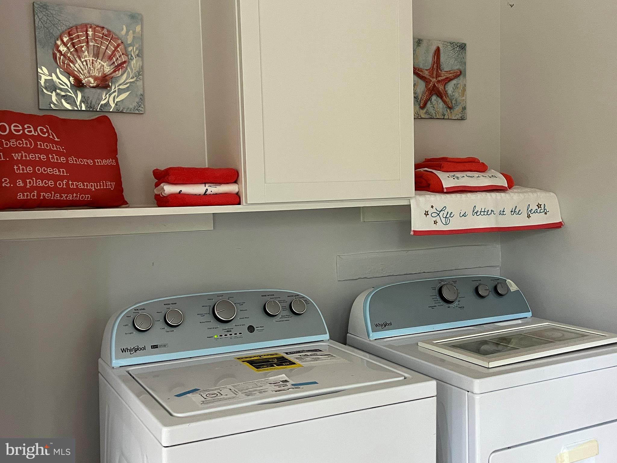 2895 Pomona Road Colonial Beach, VA 22443 - Photo 16 of 29 a utility room with dryer and washer