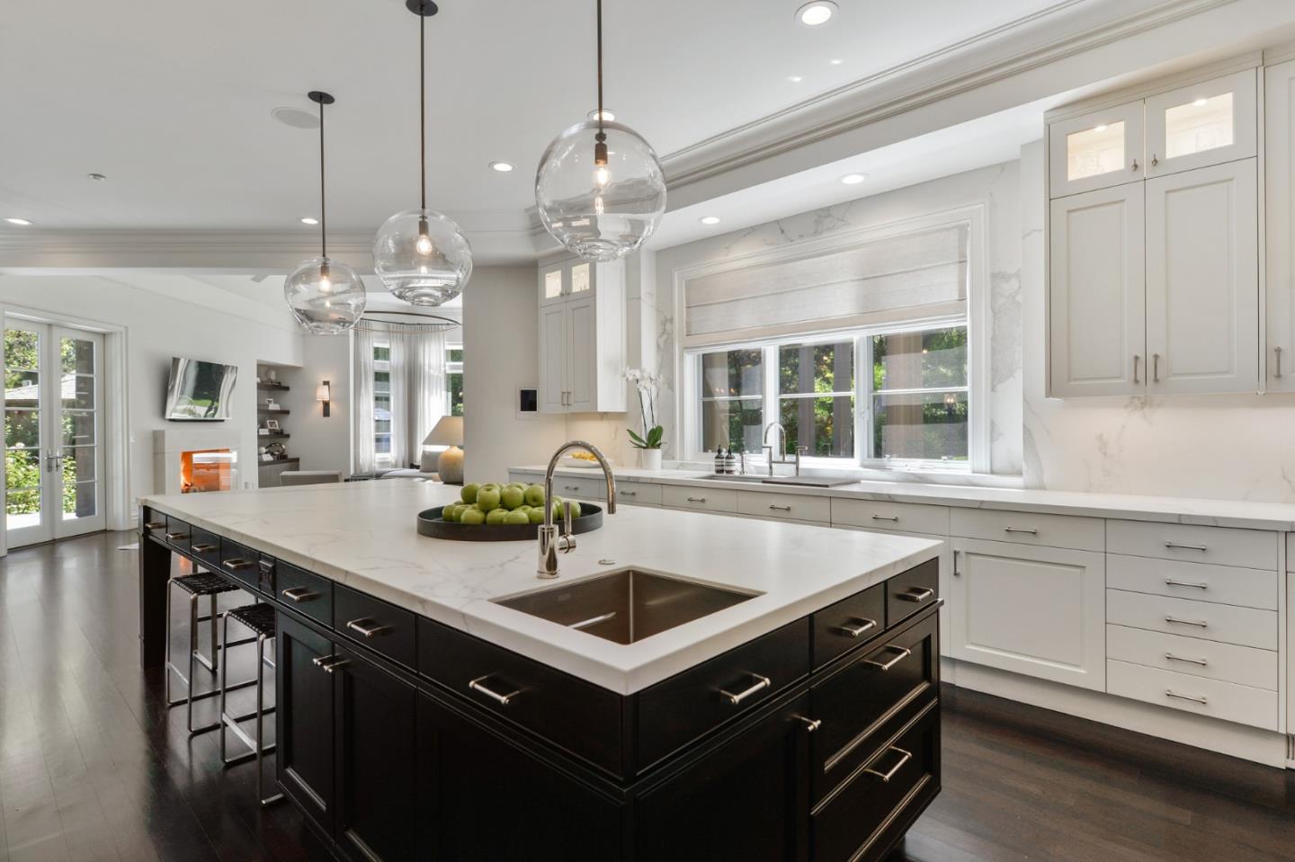 5 Faxon Forest Atherton, CA 94027 - Photo 12 of 46 a kitchen with a sink appliances and a counter top space