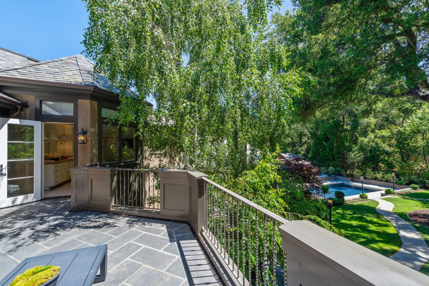 5 Faxon Forest Atherton, CA 94027 - Photo 23 of 46 a view of a balcony with chairs