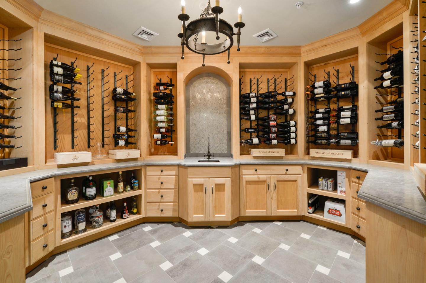 5 Faxon Forest Atherton, CA 94027 - Photo 33 of 46 a kitchen with stainless steel appliances granite countertop a stove and cabinets