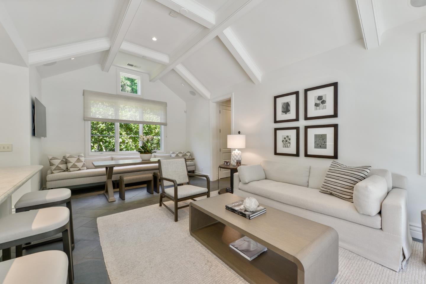 5 Faxon Forest Atherton, CA 94027 - Photo 39 of 46 a living room with furniture and a window