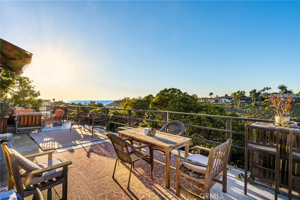 235 Via Ballena San Clemente, CA 92672 - Photo 14 of 51 a view of a balcony with furniture