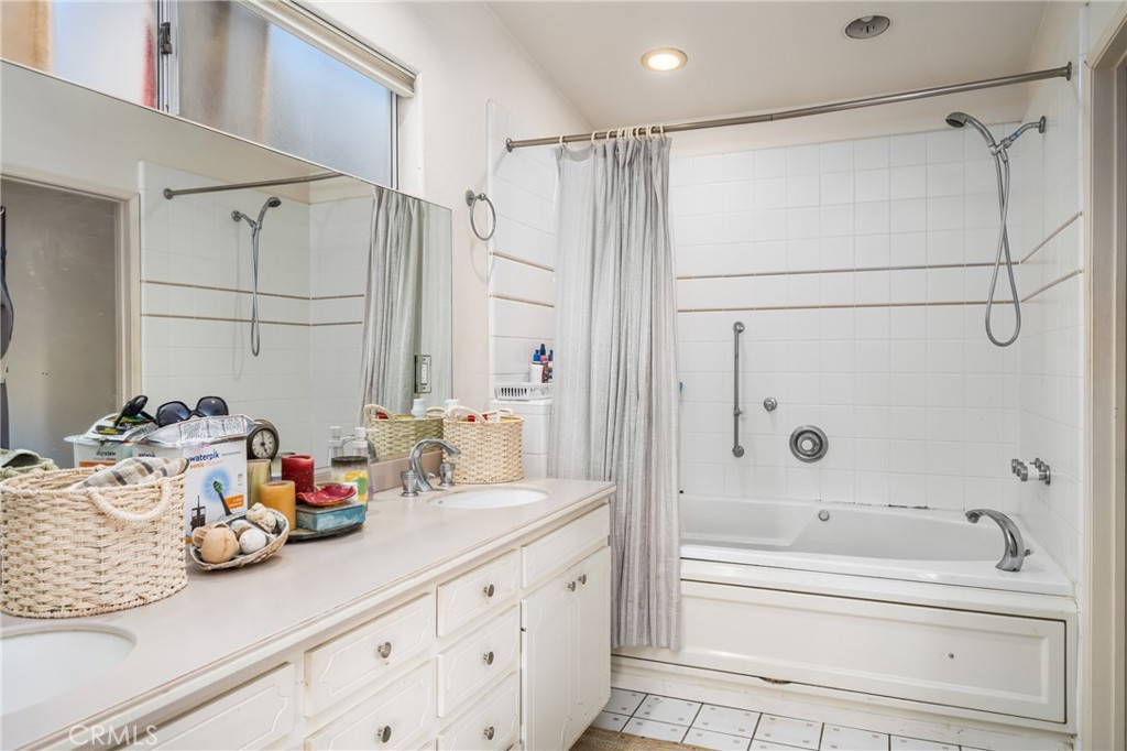 235 Via Ballena San Clemente, CA 92672 - Photo 26 of 51 a bathroom with a tub sink and a shower