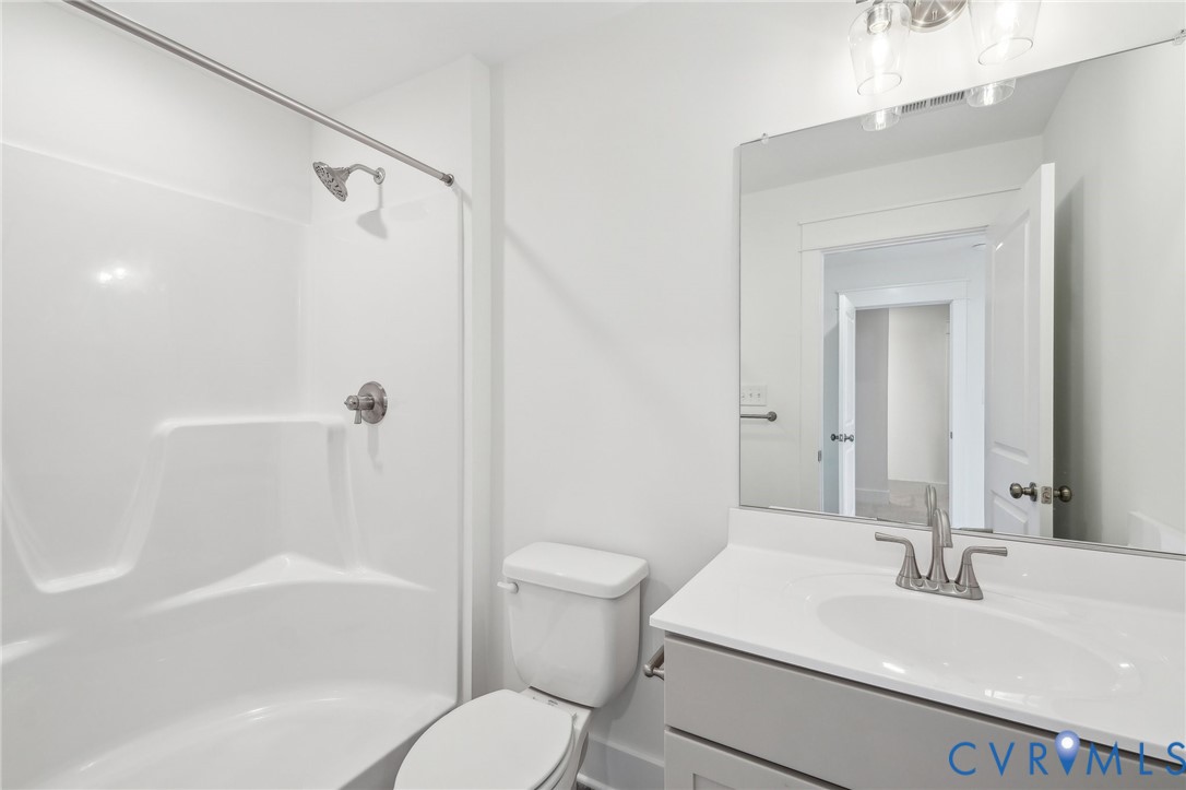 0 Atlee Road Mechanicsville, VA 23116 - Photo 24 of 32 Bathroom featuring vanity and a shower