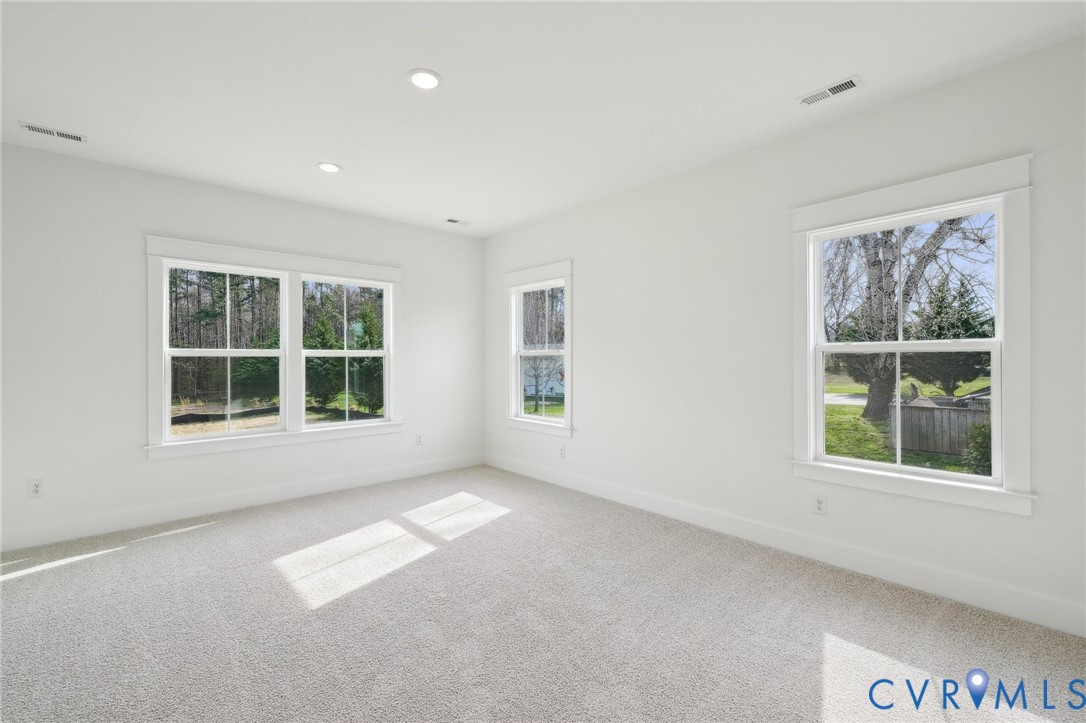0 Atlee Road Mechanicsville, VA 23116 - Photo 28 of 32 Empty room with carpet and recessed lighting