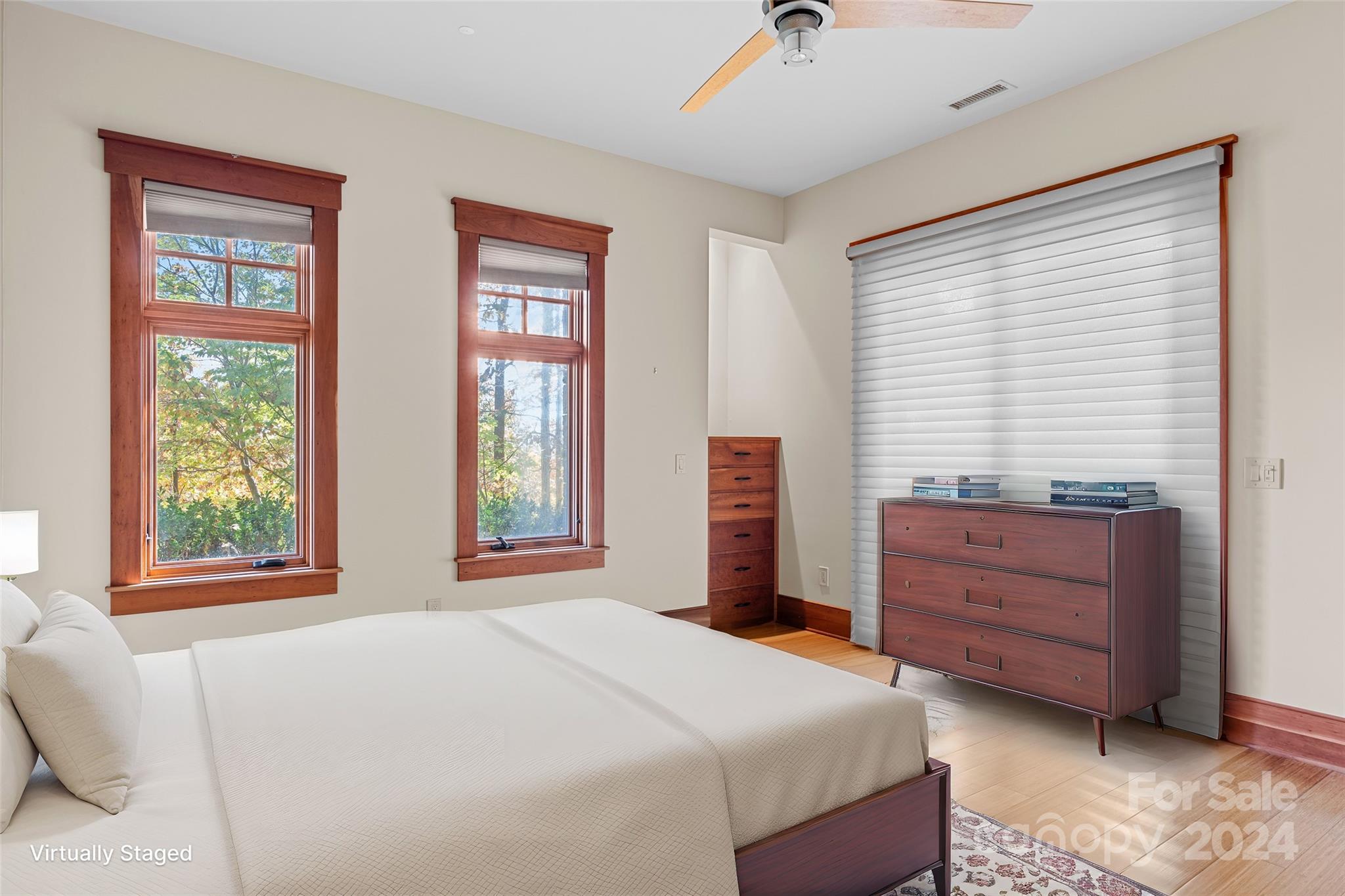 150 Cherry Hill Mill Spring, NC 28756 - Photo 24 of 39 a bedroom with a bed and a window