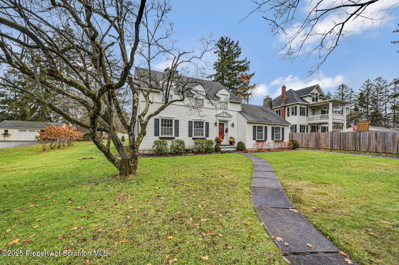 235 North Abington Road Clarks Green, PA 18411 - Photo 8 of 79 a front view of house with yard and green space