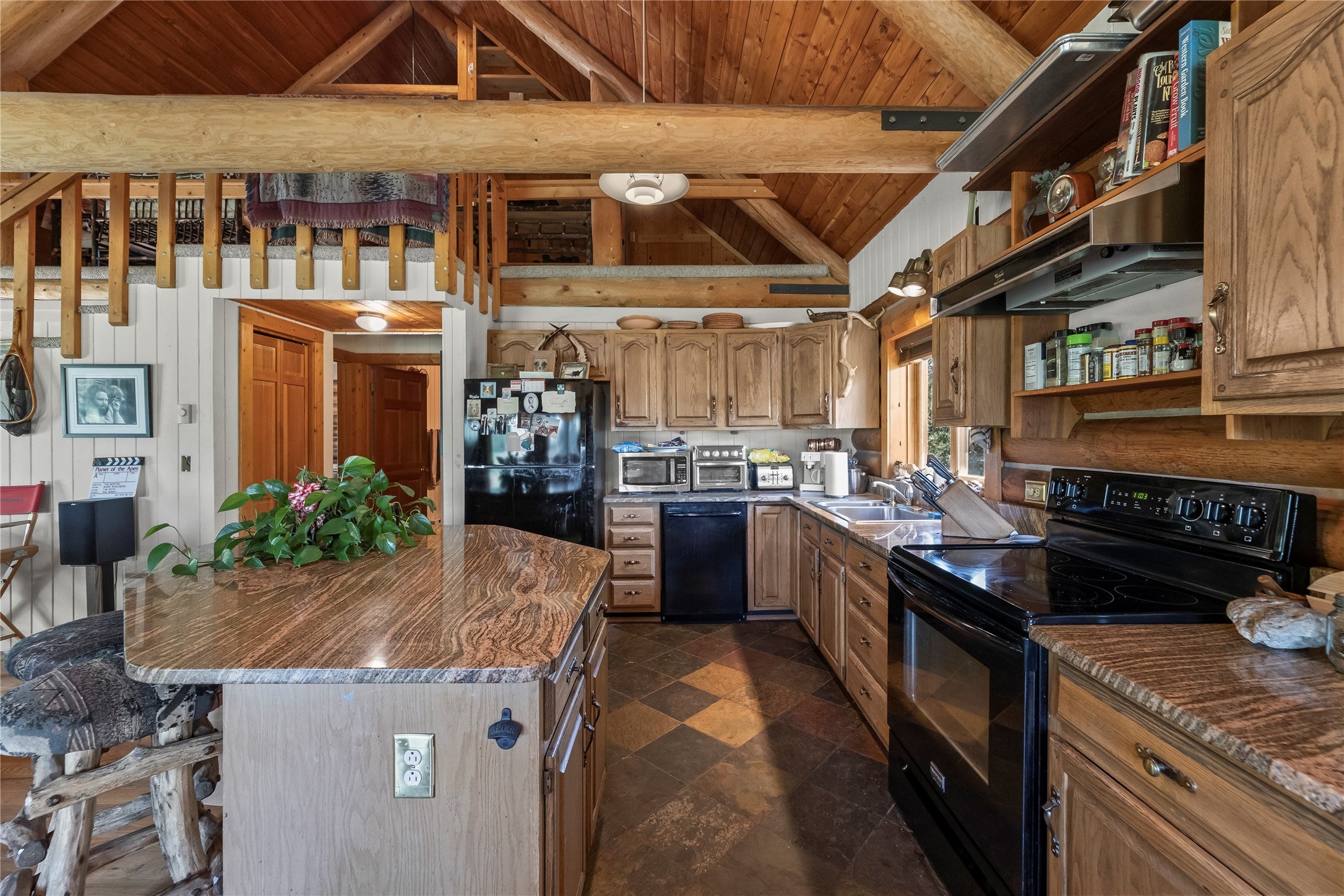 380 West Boulder Road McLeod, MT 59052 - Photo 15 of 77 Granite topped island for dining or food prep.