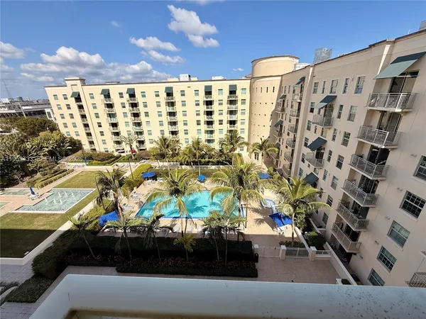 a view of balcony