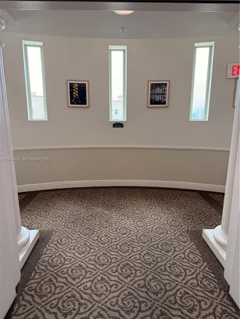 a room with a window