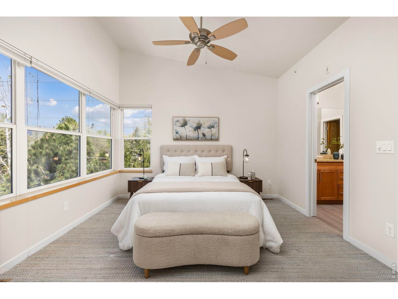 4194 Longview Lane Boulder, CO 80301 - Photo 10 of 30 Primary bedroom with ensuite bathroom and walk in closet