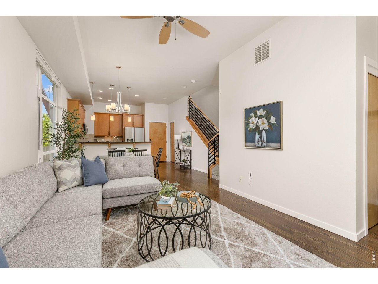 4194 Longview Lane Boulder, CO 80301 - Photo 27 of 30 Main level open floor plan with beautiful hardwood floors