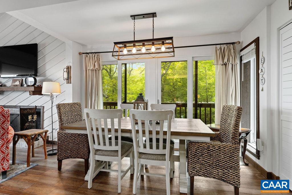1403 Highlands Roseland, VA 22967 - Photo 14 of 29 a view of a dining room with furniture window and outside view