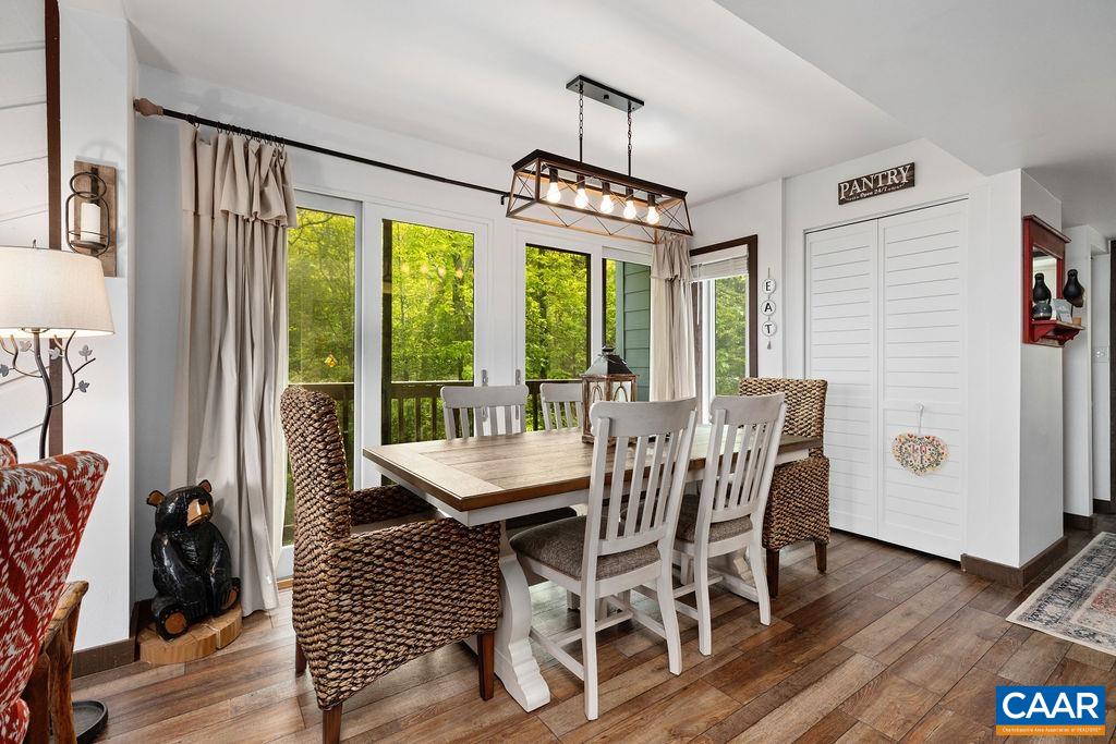 1403 Highlands Roseland, VA 22967 - Photo 15 of 29 a view of a dining room with furniture window and wooden floor