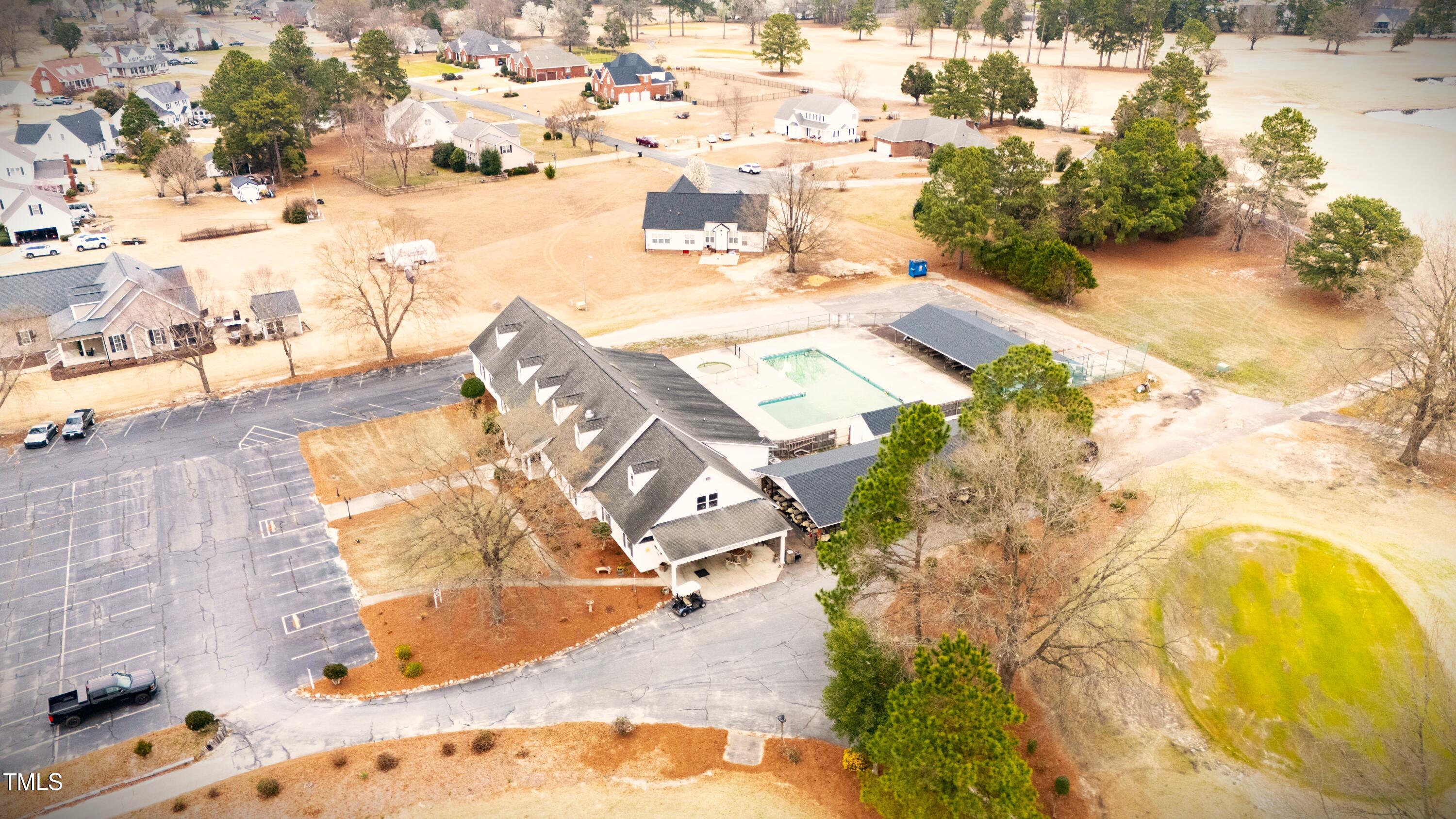 325 Sandy Ridge Road Dunn, NC 28334 - Photo 6 of 97 Aerial pool.clubhouse