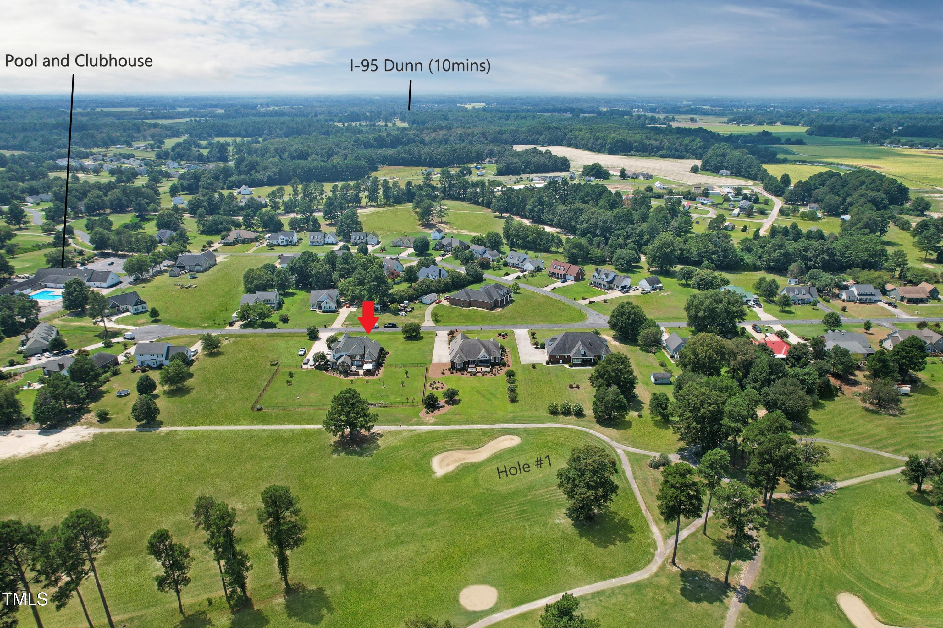 325 Sandy Ridge Road Dunn, NC 28334 - Photo 9 of 97 Edited Aerial 2021