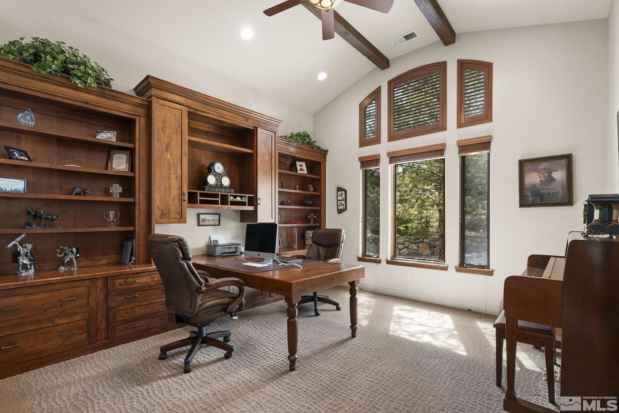 4660 West Pinewild Road Reno, NV 89511 - Photo 14 of 40 a workspace with furniture and a window