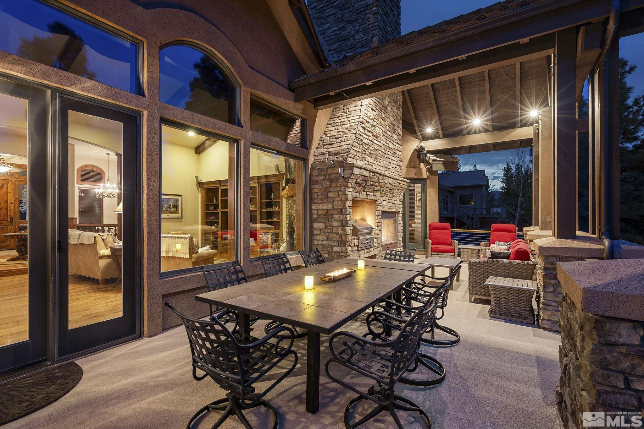 4660 West Pinewild Road Reno, NV 89511 - Photo 30 of 40 a view of a dining room with furniture and window